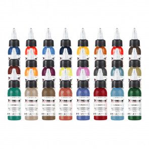 Xtreme Ink - 24 Colour Set - 24 x 30 ml / 1 oz